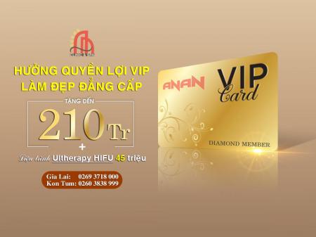 Tận hưởng ĐẲNG CẤP khi sở hữu DIAMOND CARD tại VTM ANAN